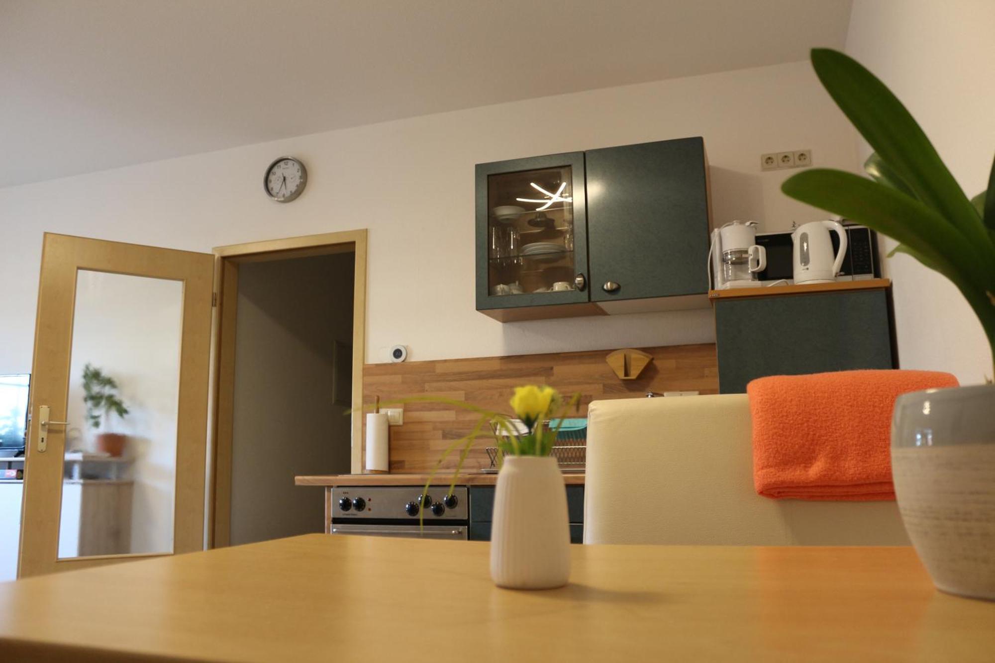 Ferienwohnung Brunow "In Der Natur Zuhause" Neundorf  Ruang foto
